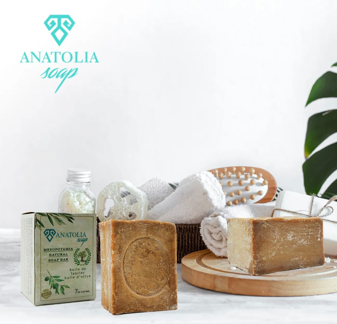 🫒 Anatolia Aleppo Seife –                  100 % Olivenöl